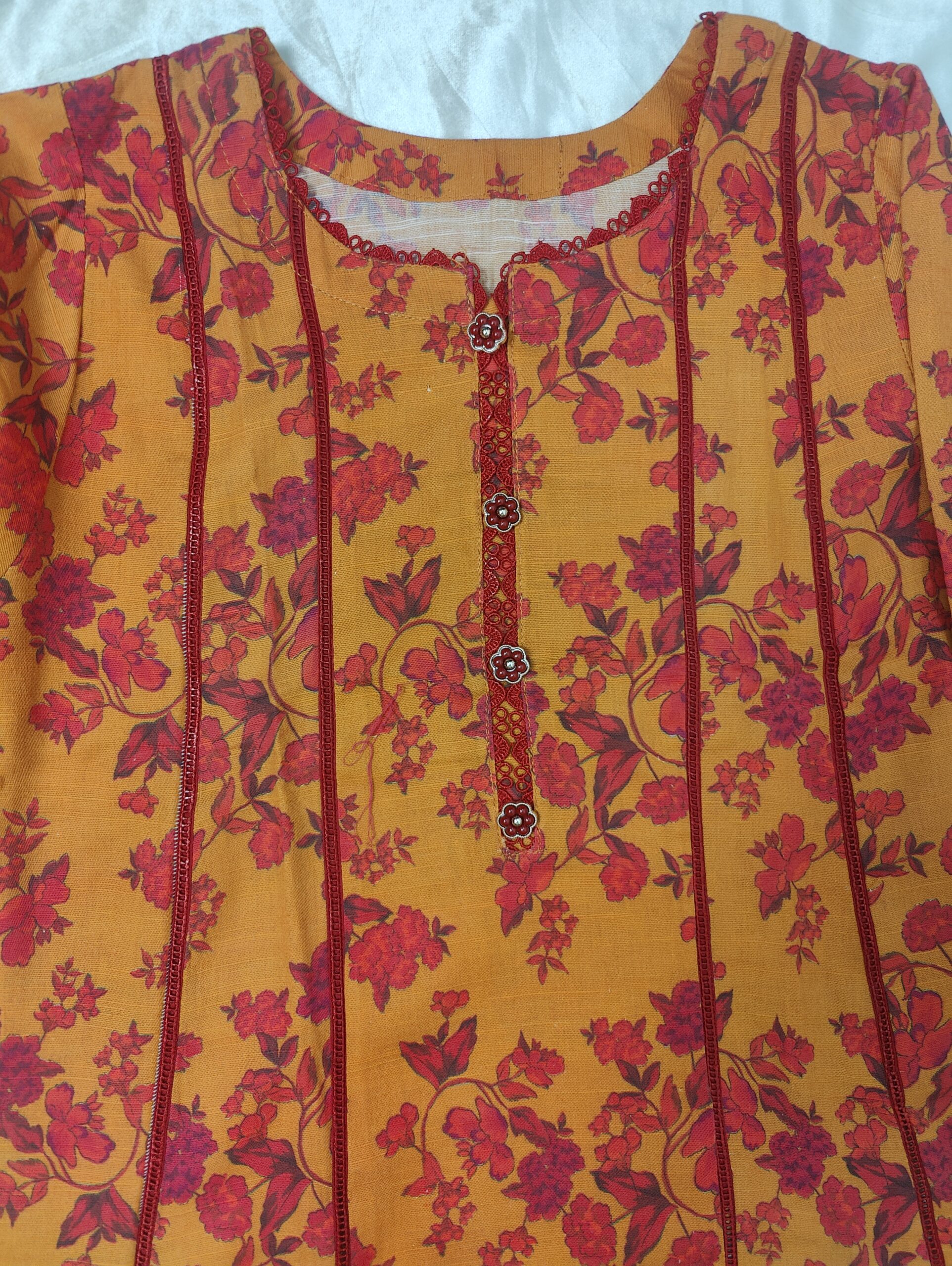 2-pcs-orange-khaddar-pannel-frock