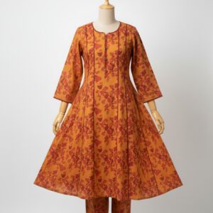 2-pcs-orange-khaddar-pannel-frock
