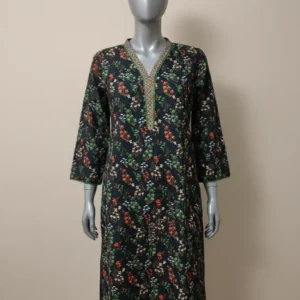 green-khaddar-co-ord-set