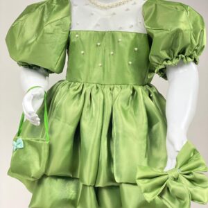 3-piece-green-organza-frock